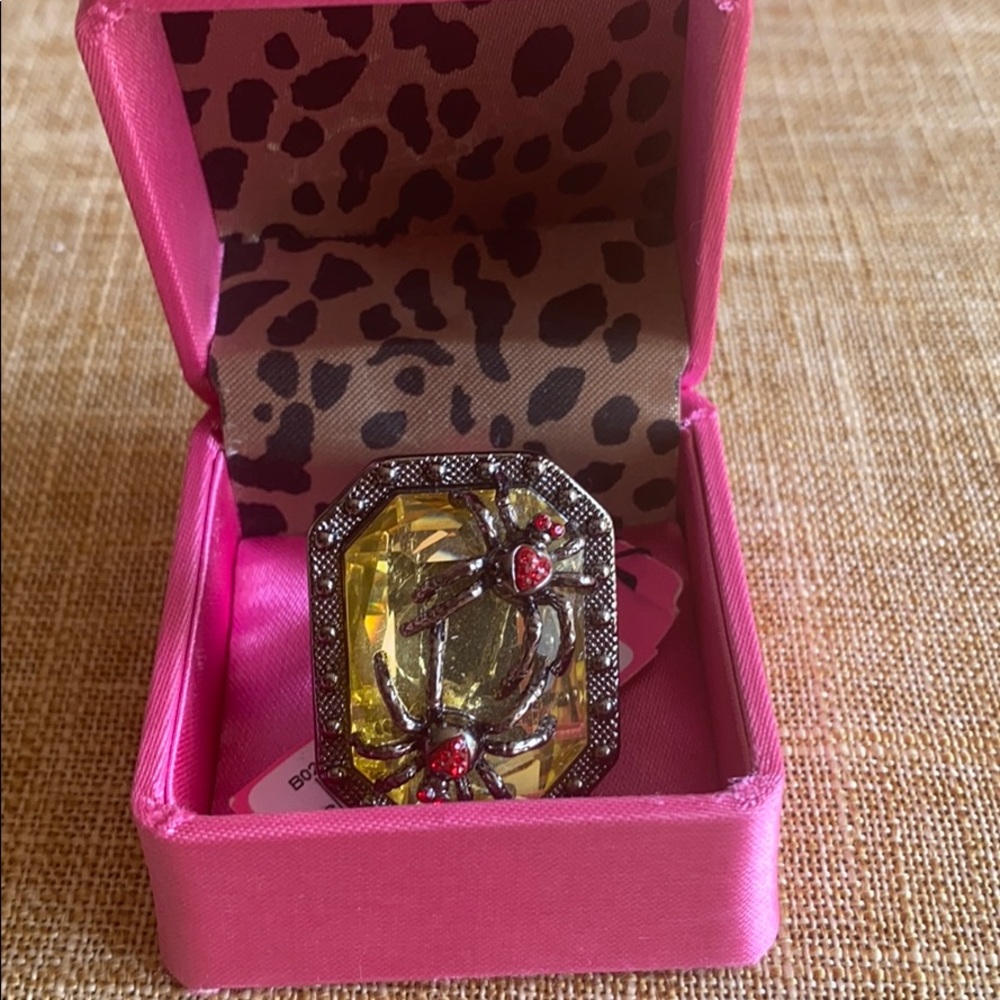 Betsey Johnson Spider Ring